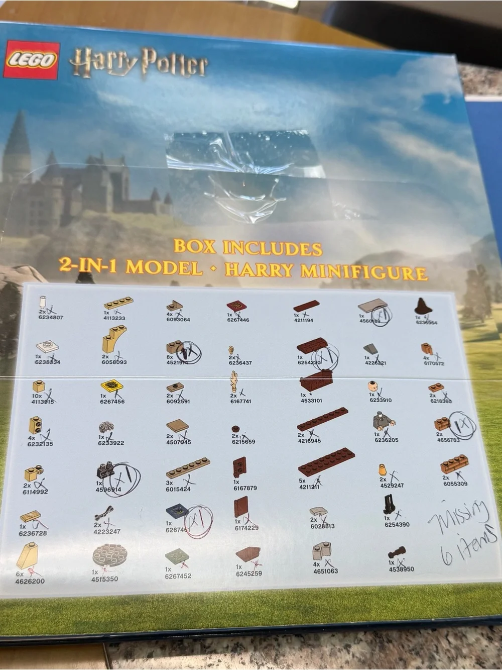 LEGO Harry Potter Build Your Own Adventure. Like New.